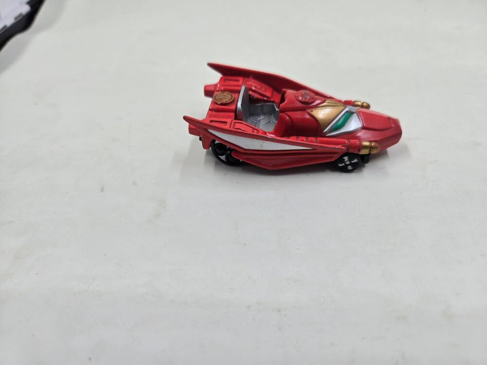 Bandai 2002 Power Rangers Ninja Storm Action Racer Red Ranger Megazord Car